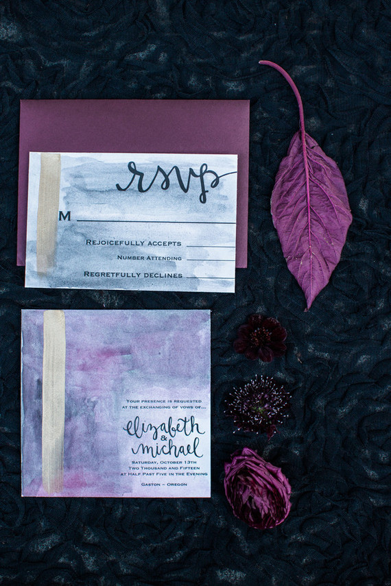 Wedding invitation suite