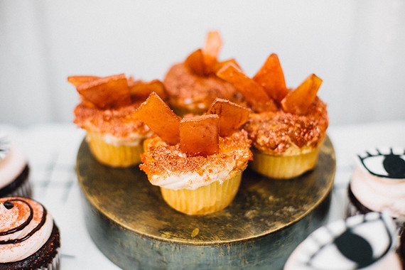 Launch party cupcakes