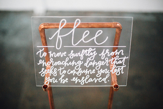 Event signage Inspiration