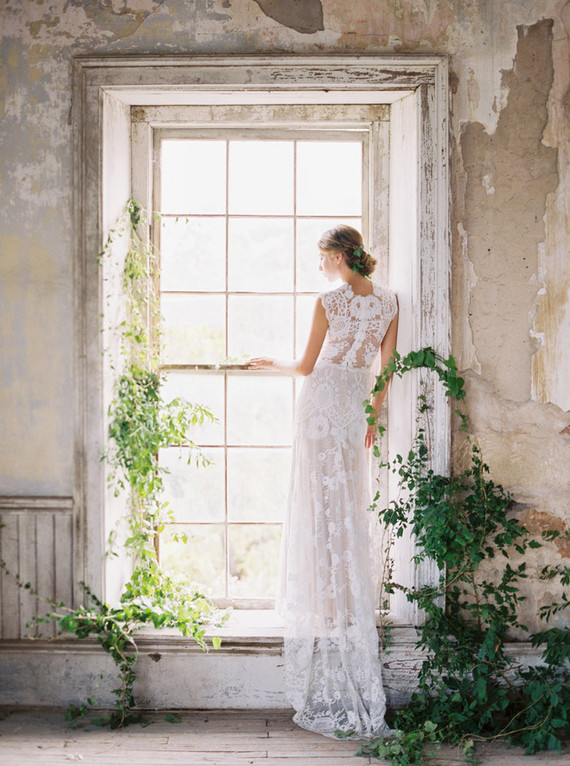 Claire Pettibone wedding dress