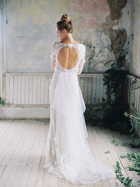 Claire Pettibone wedding dress