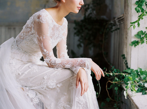 Claire Pettibone wedding dress