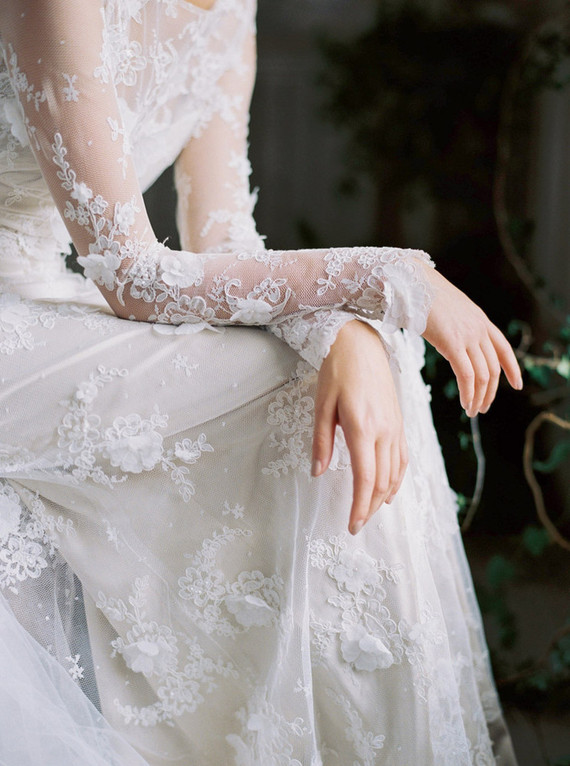 Claire Pettibone wedding dress