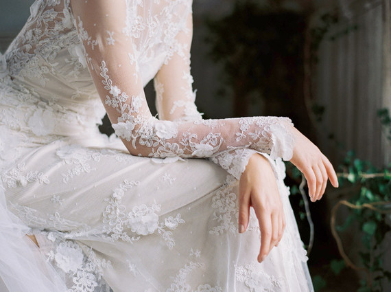 Claire Pettibone wedding dress