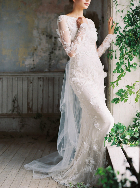 Claire Pettibone wedding dress