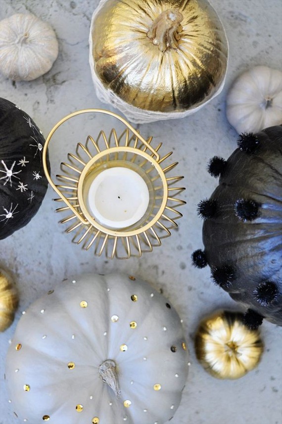 Glam pumpkins Inspiration