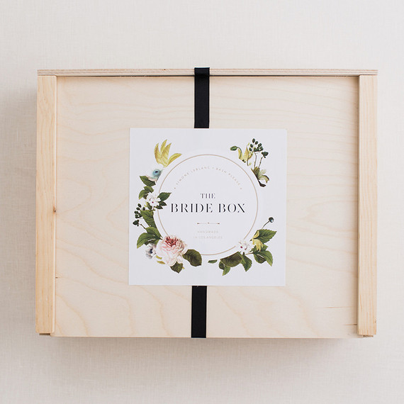 Simone LeBlanc wedding gift box