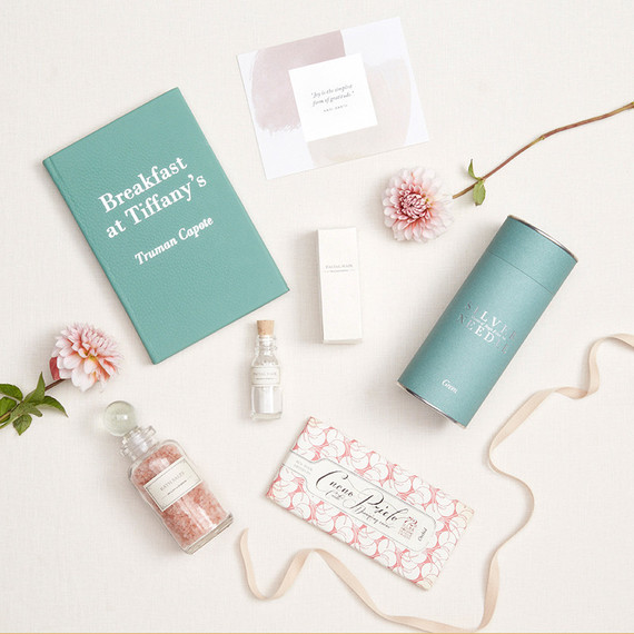 Simone LeBlanc wedding gift box