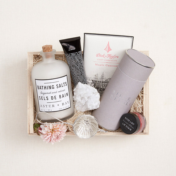 Simone LeBlanc wedding gift box