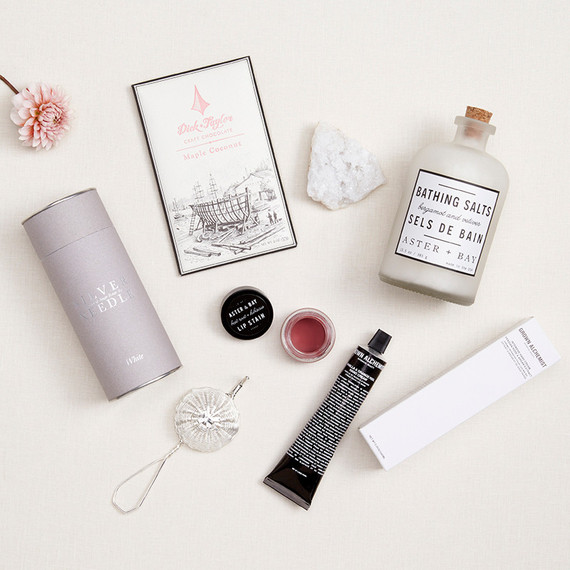 Simone LeBlanc wedding gift box