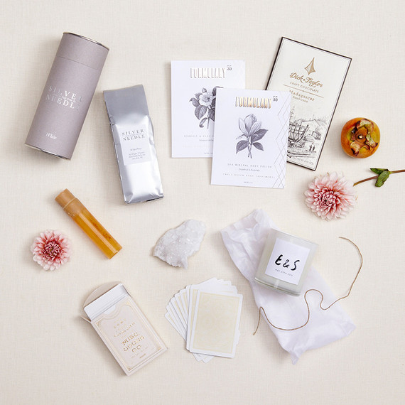 Simone LeBlanc wedding gift box Inspiration