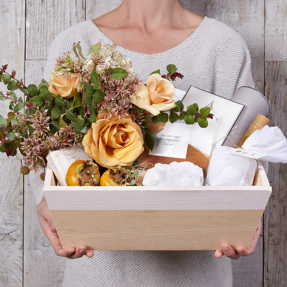 Simone LeBlanc wedding gift box