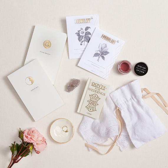 Simone LeBlanc wedding gift box Inspiration