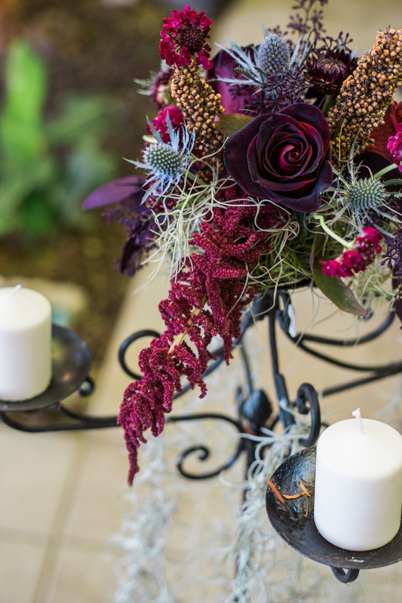 Bohemian halloween wedding inspiration