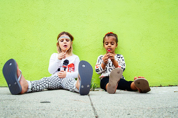 bright urban kids portraits