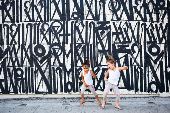 bright urban kids portraits