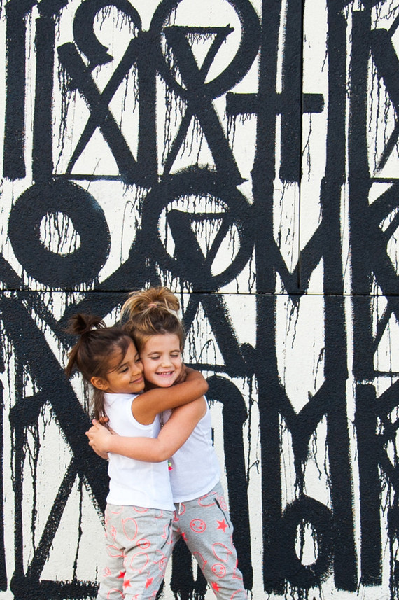 bright urban kids portraits