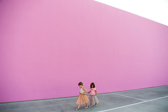 bright urban kids portraits