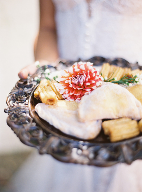 Dia de Los Muertos wedding menu
