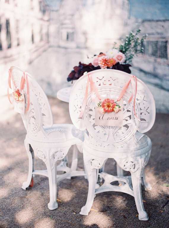Dia de Los Muertos wedding menu Inspiration