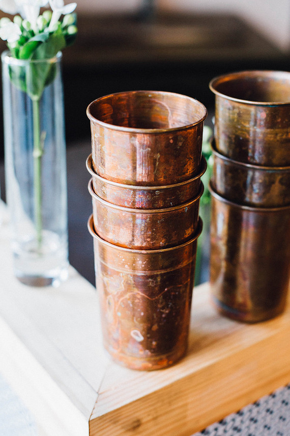 Copper bar glasses