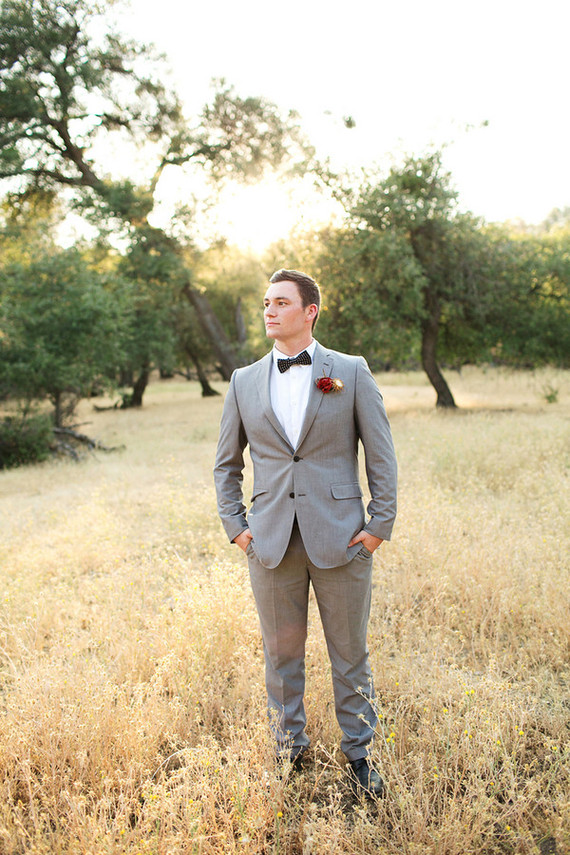 Groom portrait