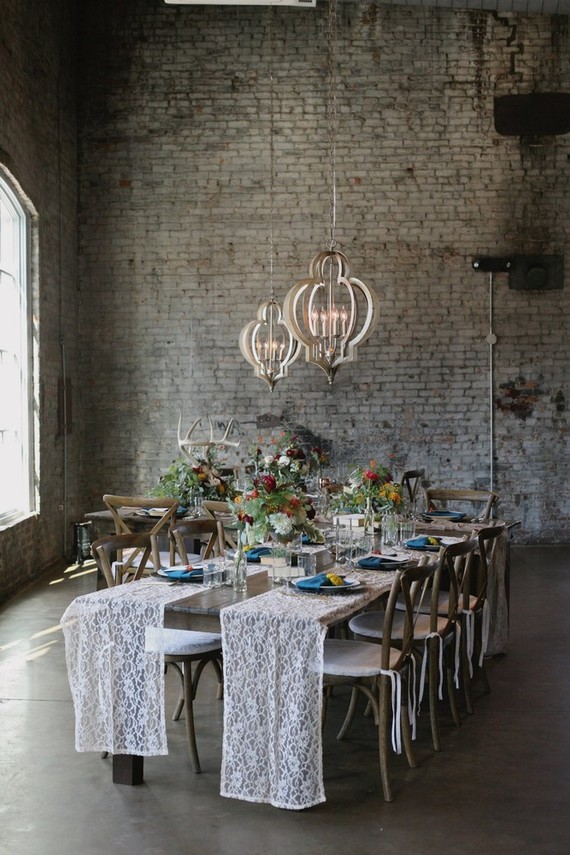 Bohemian tablescape