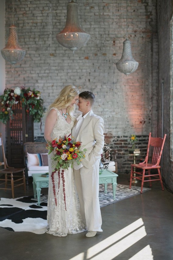 Urban Bohemian wedding inspiration