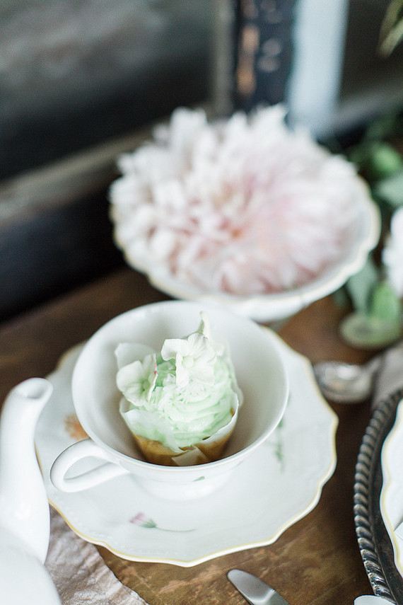 mint cupcakes