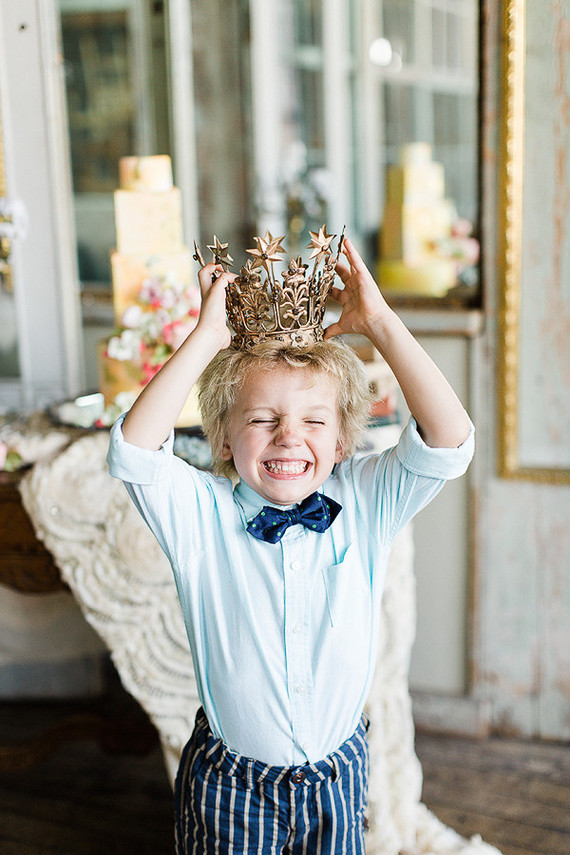 vintage style childs portrait