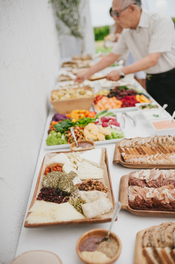 catering table