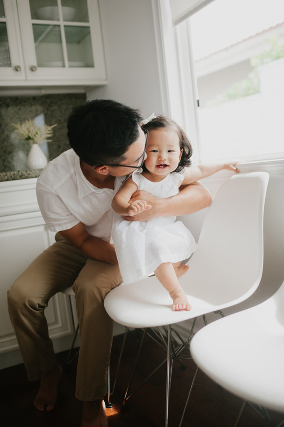 white feminine 1st birthday Inspiration
