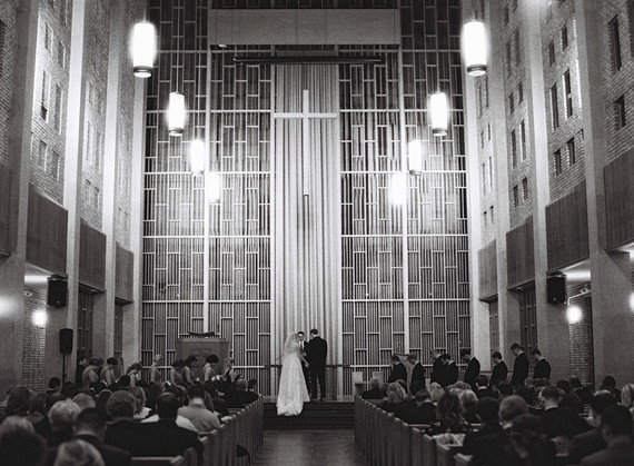 Church wedding ceremony