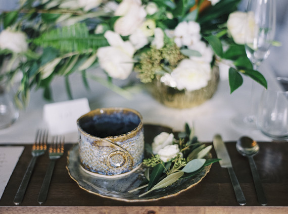 Vintage place setting