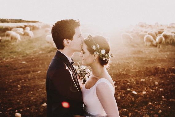 Romantic Spanish countryside portrait