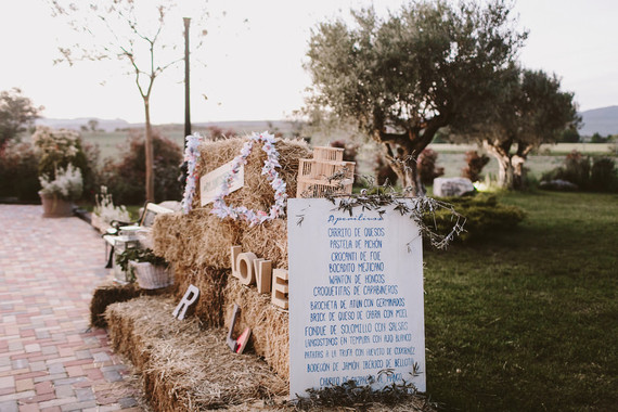 Wedding signage