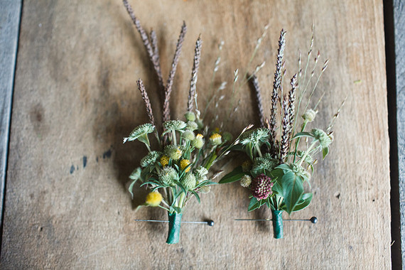 Groomsmen boutonniere