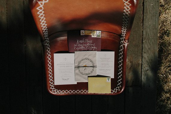 Rustic modern Big Sur wedding