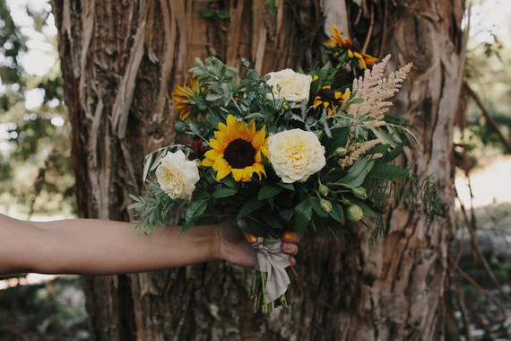 Sunflower bouquet