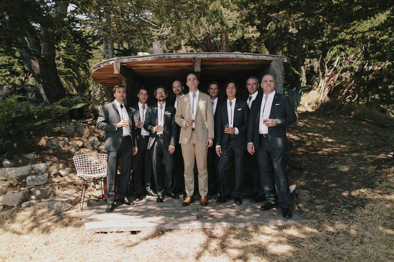 Rustic modern Big Sur wedding