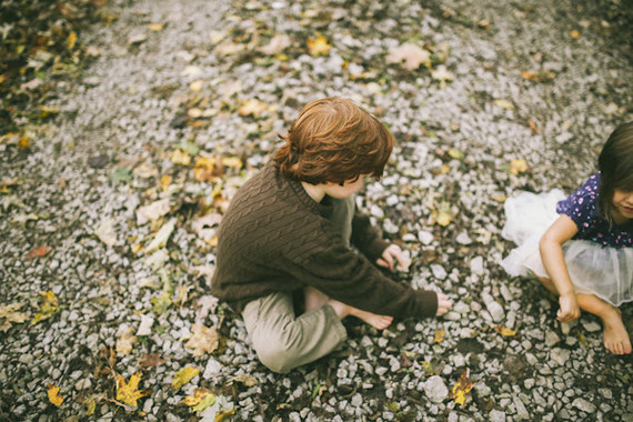 rustic fall family photos