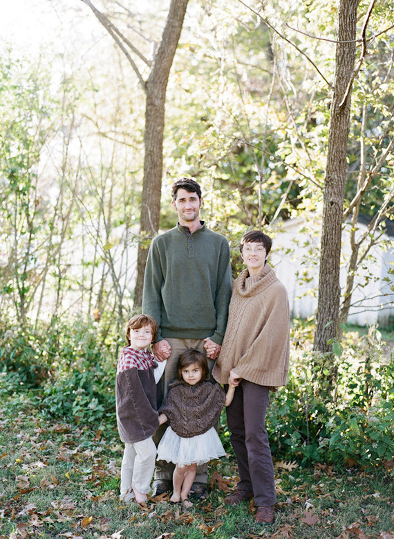 Rustic fall family photos
