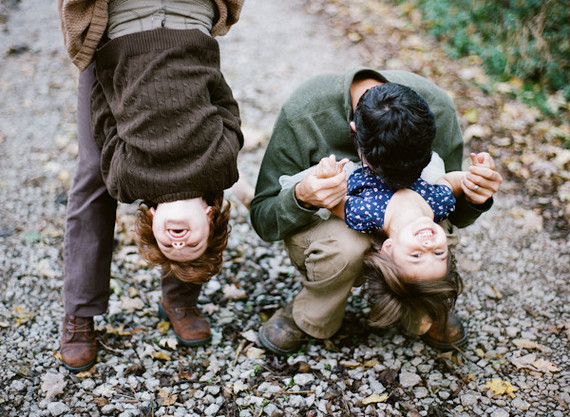 Rustic fall family photos