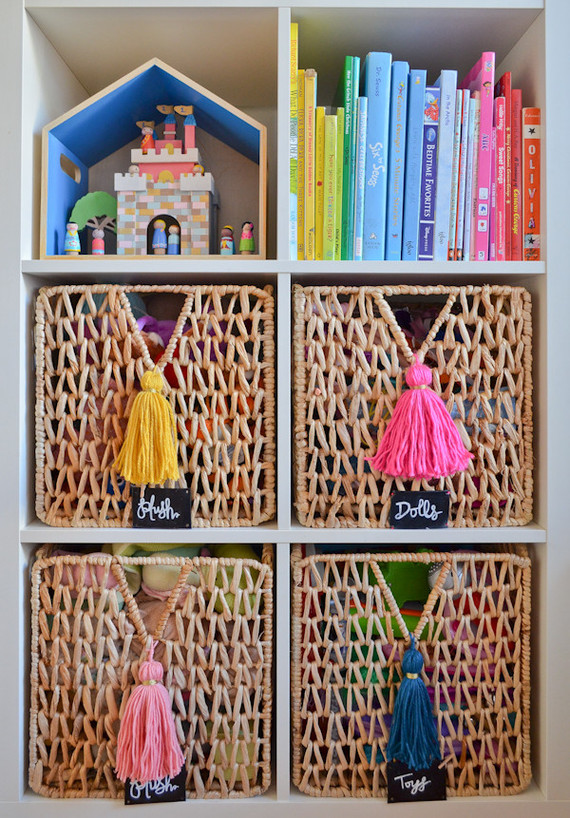 bright creative girls room