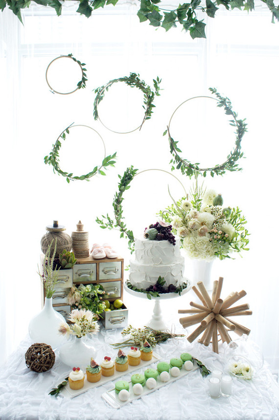 Foodie baby shower dessert table Inspiration
