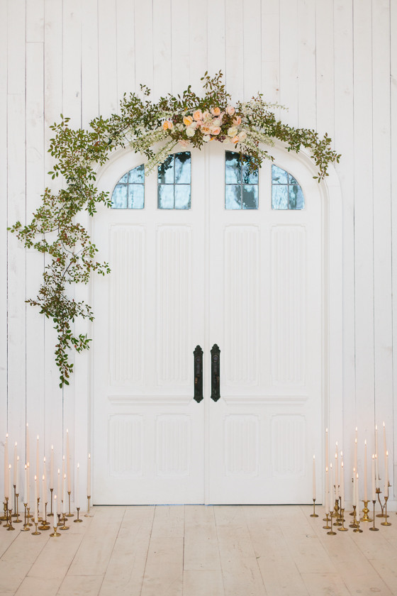 Floral ceremony arch DIY Inspiration