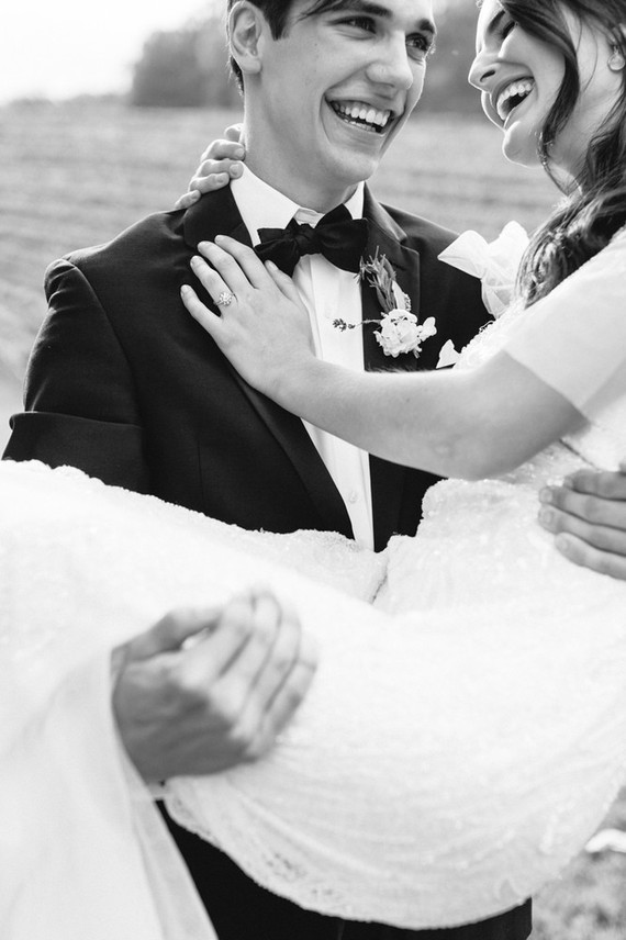 Georgia winery wedding portrait