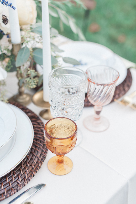 Vintage glassware