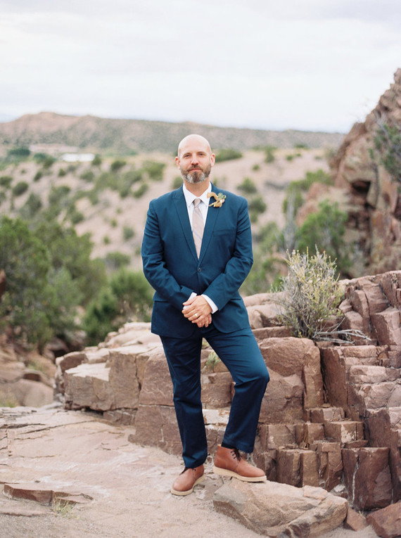 Groom portrait
