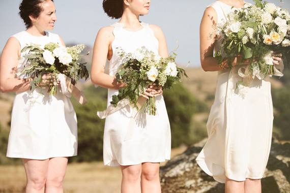 Bridesmaid's bouquets